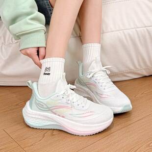 Shoes for Women, Sports Shoes for Women, New Spring and Summer Breathable Soft-Soled Lightweight Casual Running Shoes, Women's Shoes, Mesh Shoes