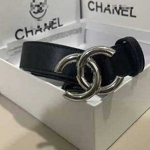 Belt with a Chanel-Inspired Style, Fashionable, Casual, Versatile, Korean Style, Chic Chain, Women's Elegant and Trendy Spring New Belt