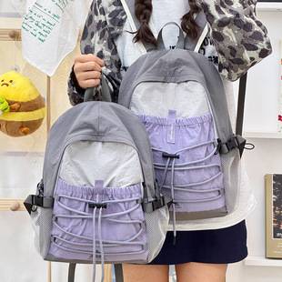 Cross-border travel outdoor backpack for women, lightweight hiking bag, large-capacity backpack for river trekking, hiking, cycling, and sports