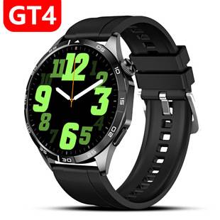 Cross-Border Popular Gt4 Smart Watch Round Screen Hd Full Touch Screen Bluetooth Call Men's Watch4 Smart Watch
