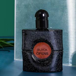 Live explosions black acridine ladies perfume lasting fragrance student brand flat for black crow perfume 50ML