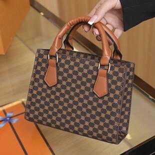 2026 New Trendy Stylish Handbag for Women, Vintage Print Bag, Versatile High-End Shoulder and Crossbody Bag