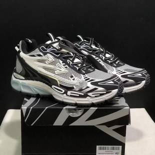Foreign Trade Original Off Three-Arrow Retro Color-Block Dad Sneakers for Couples, Height-Increasing Casual Running Shoes, Thick-Soled Lightweight Sports Shoes