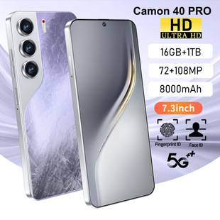 AliExpress cross-border exclusive supply of smartphone Camon40 Pro large screen 16+1T Android phone source manufacturer