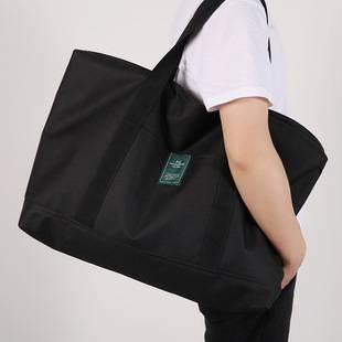 Portable Luggage bag for business trip large capacity clothing storage bag portable shoulder bag with trolley lightweight travel bag