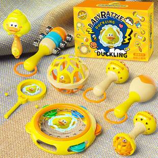 Baby Children Baby Soothing Rattle Hand-held Ball Toy Newborn Baby Hand-held 0-3-6 Month Early Education Puzzle