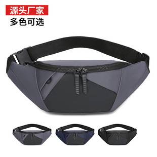 New Men's Waist Bag, Sports and Leisure Crossbody Bag, Chest Bag, Same Style for Men and Women, Casual Outdoor Versatile Shoulder Crossbody Bag