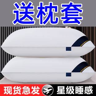 Pair of Hilton Five-Star Hotel and B&B Pillows Single Home Neck Pillow Core Adult Pillow Wholesale