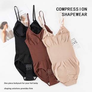 Shapewea Seamless Body Shaping Clothes Women's Belly Pants Open-end Hip Lifting Shaping Sling Belly Corset