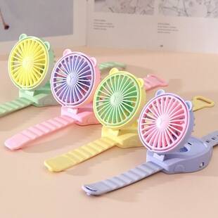 Children's summer watch with a built-in small fan, perfect for students to use outdoors for cooling, portable and convenient, a cute fan gift for boys and girls