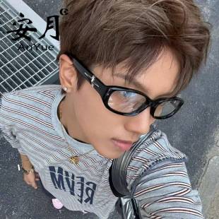 New Square Gm Trendy Retro Small Frame Sunglasses for Women, Fashionable and High-End Sun Protection Glasses Wholesale