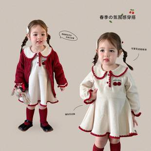 Zhe Li Children's Clothing Girls' Dress Spring 2026 Children's Princess Dress Baby Dress One-Year-Old Girl's Formal Dress