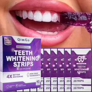 Cross-Border Supply of Residue-Free Dry Tooth Strips, New Gentle Cleaning Tooth Stain Remover, Disposable Tooth Strips for Whitening