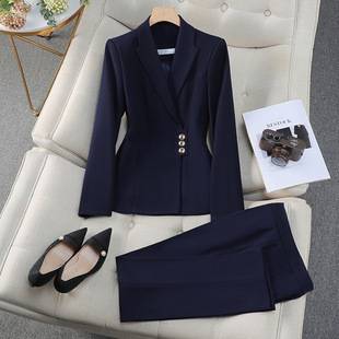 Suit suit Women's 2024 Spring New Goddess Fashion Short High-end Temperament Korean Suit Jacket