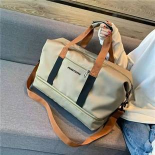 Travel Bag Portable Large Capacity Swimming Men's and Women's Luggage Waterproof Storage Bag Short Distance Light Travel Oxford Bag