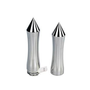 Motorcycle modified accessories modified CNC aluminum alloy bullet handle 25mm handle rubber sleeve