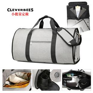 Outdoor Travel Bag Men's Suit Suit Storage Bag Multi-functional Large Travel Bag Aircraft Trolley Luggage Folding Bag