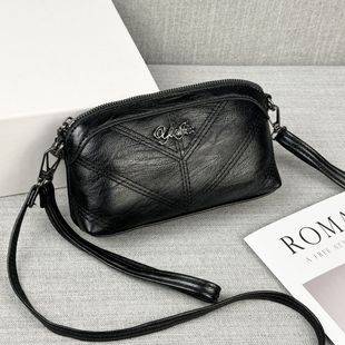 2024 Guangzhou New One-Shoulder Cross-Body Fashion Clutch Bag Mother-In-Law Grocery Shopping Coin Women's Bag Middle-Aged Mother Mobile Phone Bag