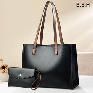 Tote Bag, Totebag, Mother-Daughter Bag, Textured Pu, Taizhou Women's Bag, Cross-Border Underarm Bag, Shoulder Bag, Beh Bags