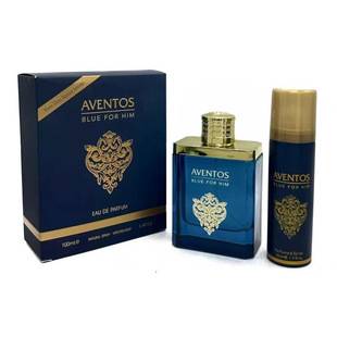 High-Quality Aventos Blue for Him Men's Perfume Set Spray Arab Dubai Middle East Wholesale