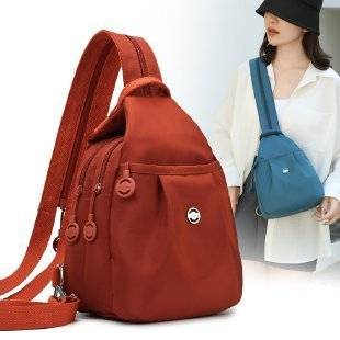 Cross-Border New Style Backpack for Women, Light Luxury Design, Niche Large Capacity Portable Oxford Cloth Crossbody Bag for Women Wholesale