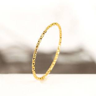 Plain ring star ring female fashion personality ins niche design titanium steel minimalist tail ring 1mm starry ring