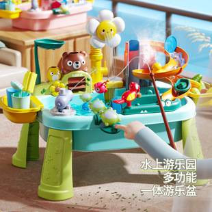 New Trendy Water Play Educational Toy for Children, Multifunctional Simulated Washbasin with Circulating Water for Water Parks, Wholesale