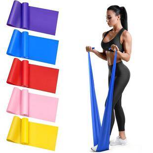 Cross-Border Resistance Bands, Yoga Supplies, Rehabilitation Resistance Strips, Gymnastics Exercise Resistance Bands, Strength Training Elastic Bands
