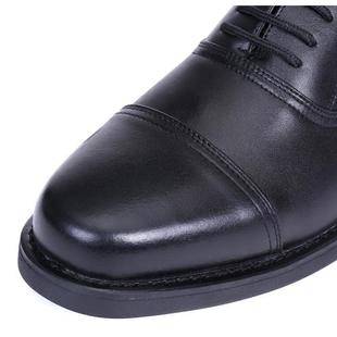 Simple Leg Three-joint Leather Shoes Cowhide Lace-up Business Three-section Dress Security Work Shoes Three-pointed Leather Shoes