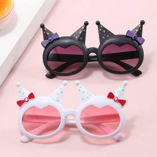 Kulomi children's sunglasses cute sunscreen sunglasses little girl fashion sunglasses baby girl new glasses