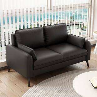 Two-seater small apartment sofa for living room, rental house, clothing store, beauty salon, office rest area, fabric sofa