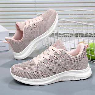 Kangtai Shoe Factory Running Shoes 2026 Summer Single Shoes Cross-Border Dropshipping Korean Style Soft Sole Casual Breathable Sports Shoes for Women