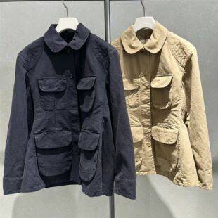 Same style as Jiangnan Mall, 2026 Spring New Arrival, Jacket with Umbrella Hem, Workwear Style, Women's Casual Trendy Outerwear