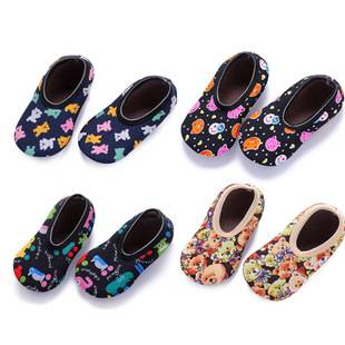 Floor Socks Non-Slip Spring, Autumn and Winter Fleece-Lined Baby Kidsren's Baby Men's and Women's Early Education Shoe Covers Thickeneded Soft Bottom Socks Toddler Shoes