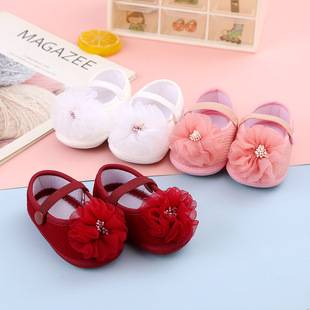 Girls' Shoes, Baby Girls' Spring & Fall New Baby Shoes, One-Year-Old Baby Girl's Powerful Baby Shoes, Toddler Soft Soles