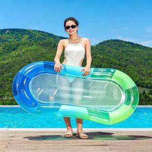 Cross-Border Inflatable Mesh Float Pool Toy, Lounge Chair, Water Float Bed, Hammock, Water Inflatable Toy