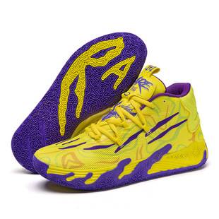 New athletic basketball shoes, available in large sizes, offering comfort, slip resistance, durability, and a lightweight design, with a variety of colors and lace-up styles