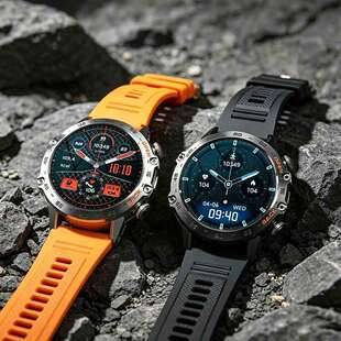 Cross-Border K52 Smart Watch with Heart Rate Monitoring, Bluetooth Calling, Information Push, Step Counting, Multiple Menus, Multiple Watch Faces, and Sports Features