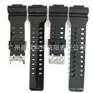 Substitute Casio G-Shock Ga110Gb Black Gold Watch Strap Ga100/120/700 Rubber Strap Replacement