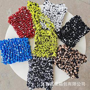 Cross-border New Personality Printing Fashion Shopping Bag Large Capacity Shopping Bag Shrinkage Process Design Fish Scale Bubble Bag