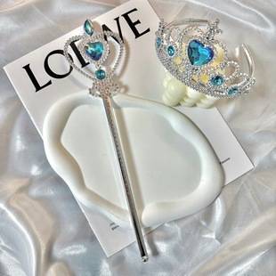 Frozen Children's Crown Tiara Elsa Princess Magic Wand Children's Accessories Girls' Tiara Headband Wholesale