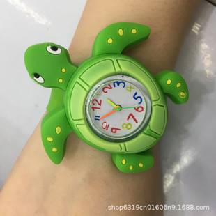 Ready-Made Cartoon Anime Children's Watches for Kindergarten and Elementary School Students, Slap Bracelet Electronic Children's Day Gifts
