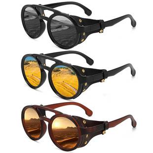 Polarized Night Vision Windproof Glasses Retro Outdoor Riding Sunglasses Aviator Sunglasses Hiking Mountaineering Glasses
