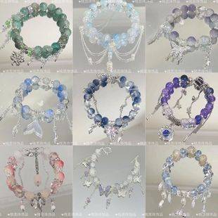 in stock wholesale novels with beaded tassel bracelet female niche design high-value personality does not bump all-match boudoir