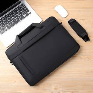 Cross-border Men's Laptop Bag Briefcase Large Capacity Business Notebook Bag Simple Crosbody Laptop Bag