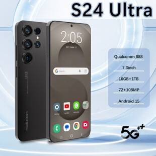 Cross-border bestseller S24 Ultra 7.3inch super-large screen 5G smartphone 16+1T, direct from the factory, can be shipped via TK