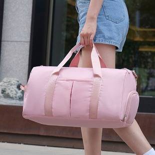 Fitness Bag Women's Convenient Dry and Wet Separation Yoga Swimming Training Bag Multifunctional Travel Storage Bag Short-distance Boarding Bag