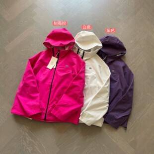 26 Autumn/Winter Ke Long New Style Three-Proof Technology Hooded Jacket for Women, Windproof and Waterproof Coat, Loose Casual Windbreaker