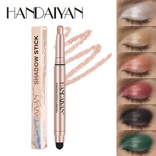 Han Daiyan Single-Pack Eyeshadow Pen, High-Gloss Pearlescent Eyeshadow Stick, Long-Lasting, Exclusively for Cross-Border Sales