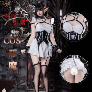 Whispers under the Moon Original Halloween Cos Cute Japanese Style Sexy Maid Two-Dimensional Role-Playing Maid Suit